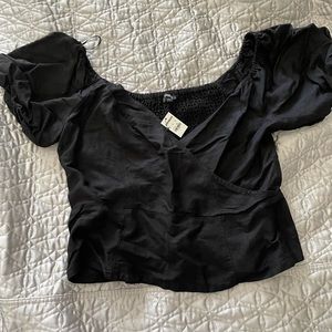 Express criss cross crop top